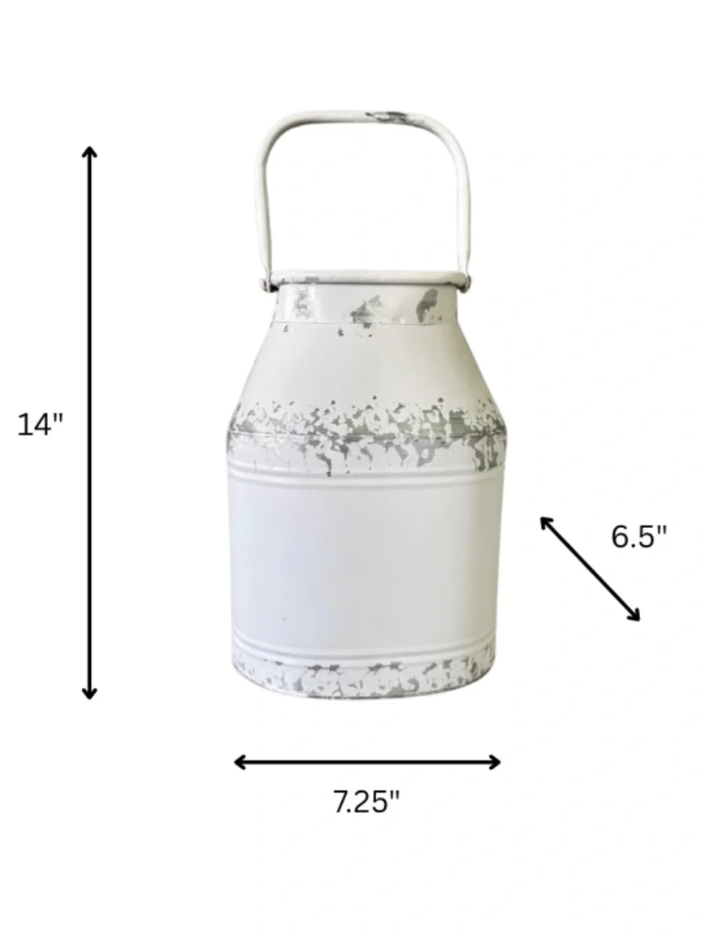 Farmhouse Iron Milk Can